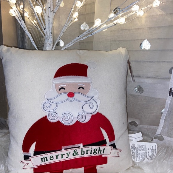 Cushion Invisible Zipper Soft Pillow for Christmas Decor 15x15 Inch - Picture 3 of 7